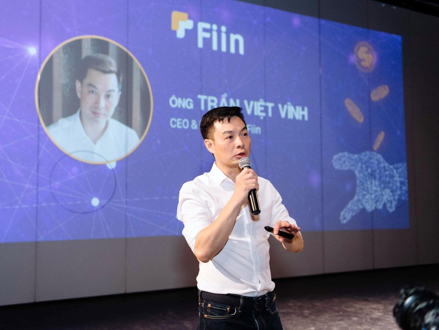 Ông Trần Việt Vĩnh, Founder & CEO của Fiin cho biết, dịch vụ Fiin Credit - ứng tiền tiêu dùng là công cụ hỗ trợ thanh toán không tiền mặt tối ưu nhất hiện nay