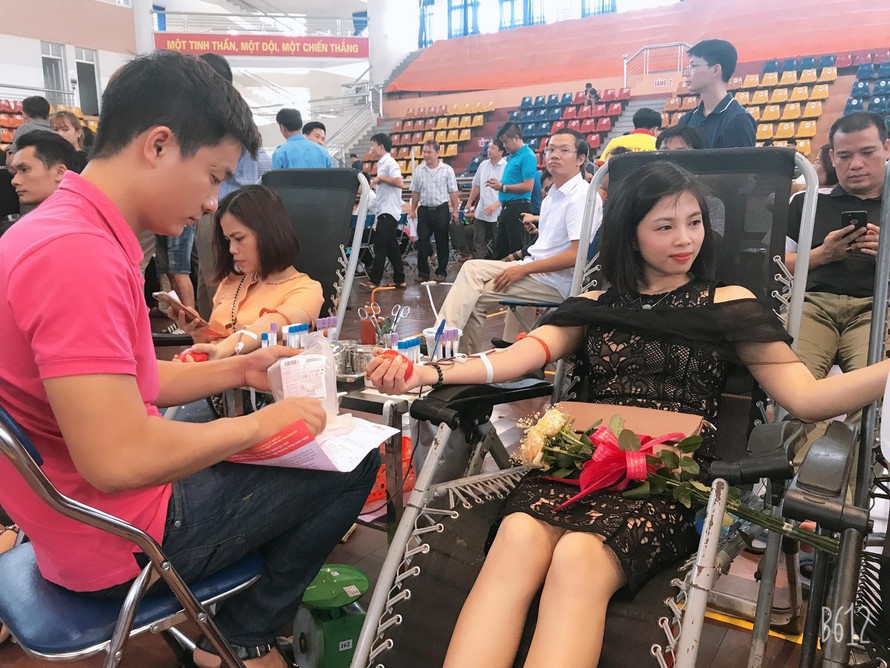  Rất nhiều thanh niên người dân tộc thiểu số, cán bộ trẻ BIDV tham gia hiến máu tại Cao Bằng, Bắc Cạn trong 2 ngày 12 và 13/7/2019