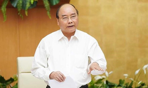 Thủ tướng Nguyễn Xuân Phúc phát biểu chỉ đạo tại hội nghị. Ảnh: TN