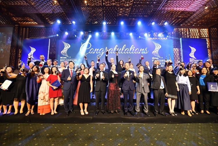 51 công ty nhận giải Nơi làm việc tốt nhất Châu Á 2019 