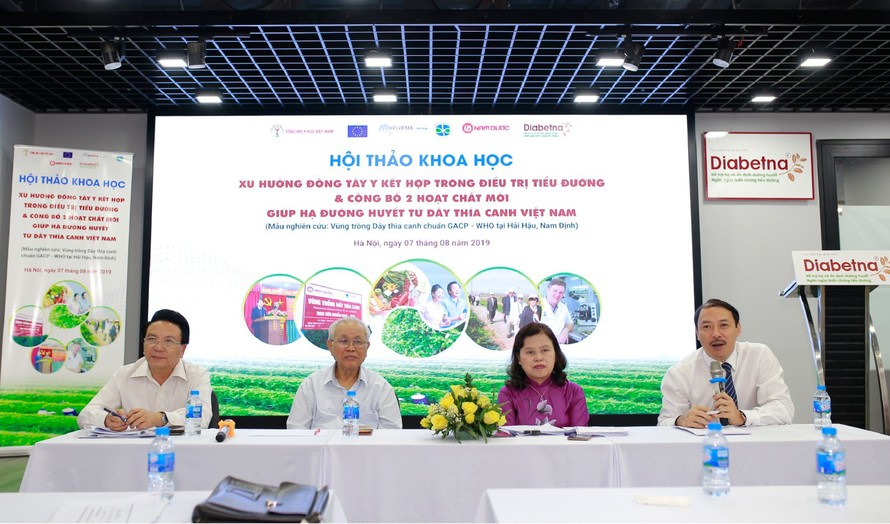 Công bố 2 hoạt chất mới giúp hạ đường huyết mạnh trong Dây thìa canh Việt Nam