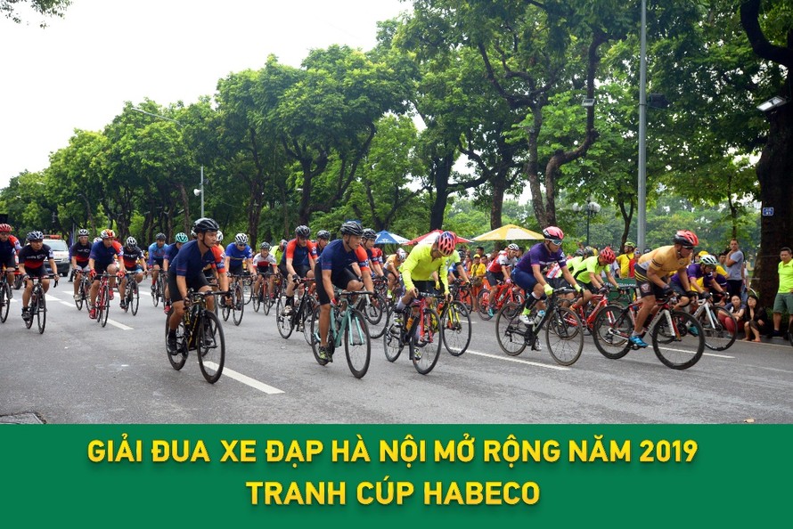 Hà Nội rực rỡ chào đón Giải đua xe đạp Hà Nội mở rộng 2019 tranh cúp Habeco 