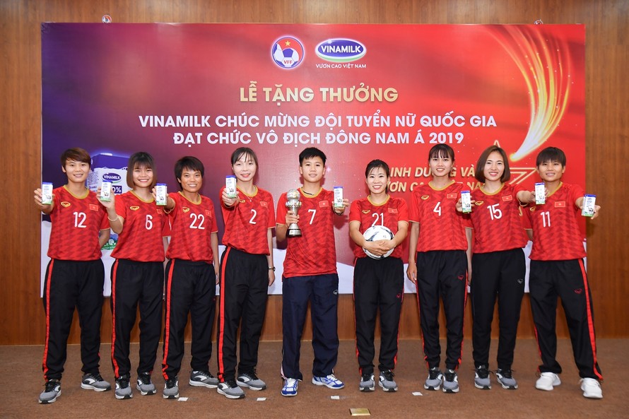 Bật mí dinh dưỡng vàng cùng tuyển bóng đá nữ giành cúp vô địch Đông Nam Á 2019