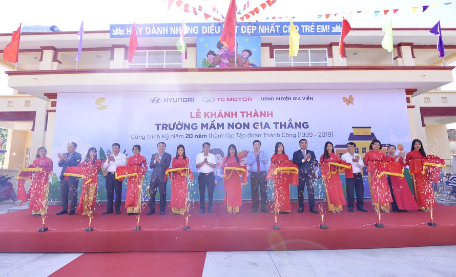 TC Motor khánh thành trường mầm non chuẩn quốc gia tại Ninh Bình