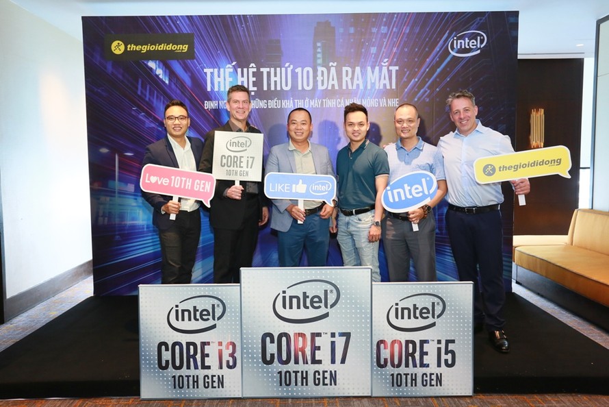 TGDĐ và Intel giới thiệu bộ vi xử lý Intel Core thế hệ thứ 10 tại Việt Nam