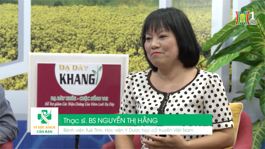 TPBVSK Dạ Dày Khang sử dụng để cải thiện triệu chứng đau và viêm loét dạ dày