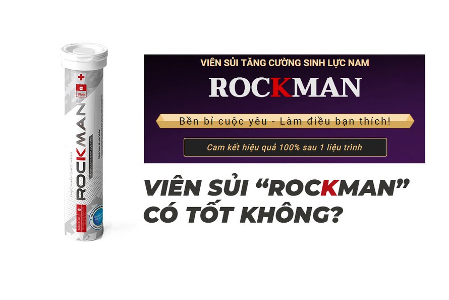 Thu hồi hiệu lực Giấy xác nhận nội dung quảng với sản phẩm Rockman