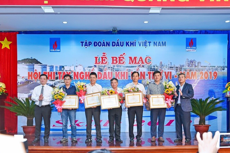 Bế mạc và trao giải Hội thi tay nghề Dầu khí lần thứ VI năm 2019