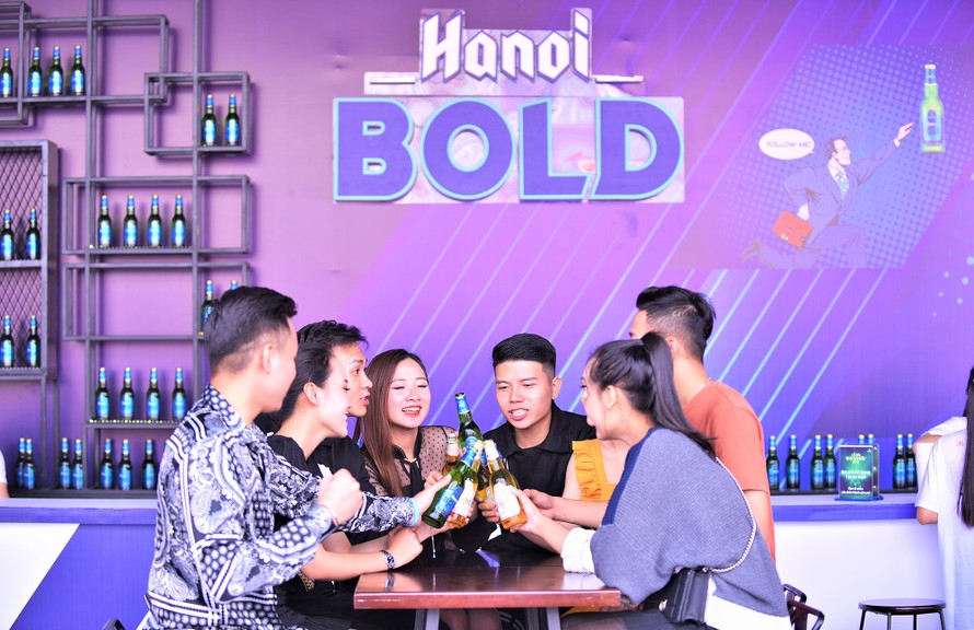 Các sản phẩm Bold và Light mới của Bia Hà Nội được chào đón nhiệt tình 