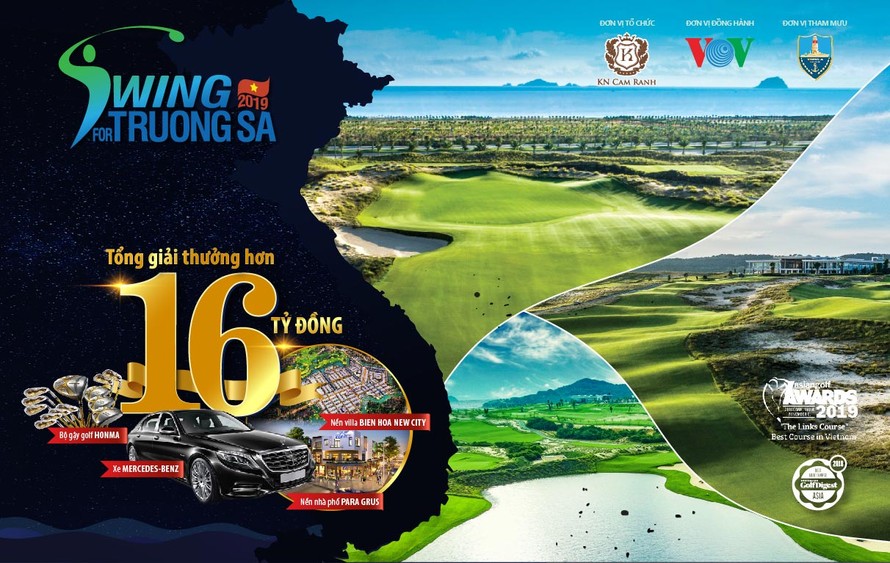Giải gôn gây quỹ lớn nhất năm 2019 tại sân KN Golf Links – Cam Ranh