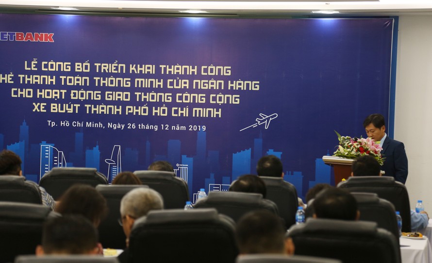 Ông Dương Nhất Nguyên - Phó Chủ tịch HĐQT Vietbank phát biểu tại buổi lễ 