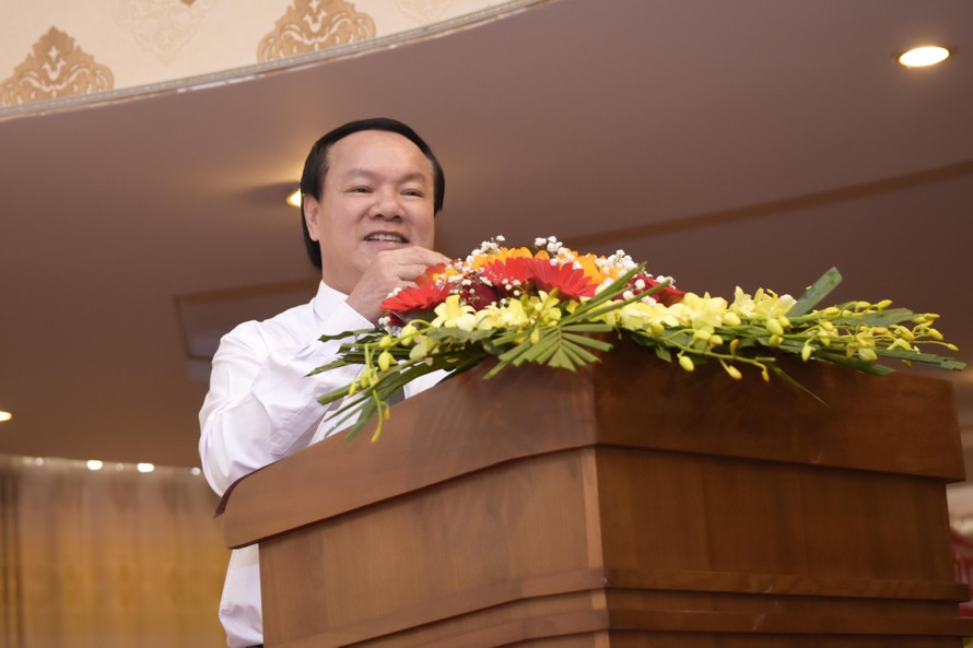 Ông Lê Thanh Thuấn - Tổng Giám đốc Sao Mai Group khẳng định, “Ai nuôi cá cho IDI, trồng mì cho Sao Mai Super Feed mà lỗ thì chính tôi lấy tiền túi ra bù”