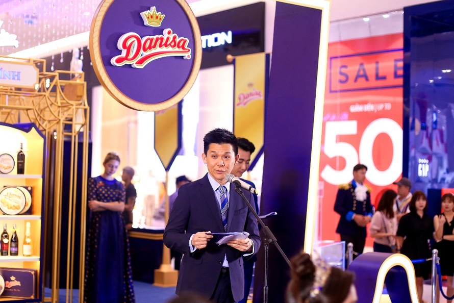 Ông Sunardi Tjhin, Tổng Giám đốc Danisa Việt Nam phát biểu khai mạc 