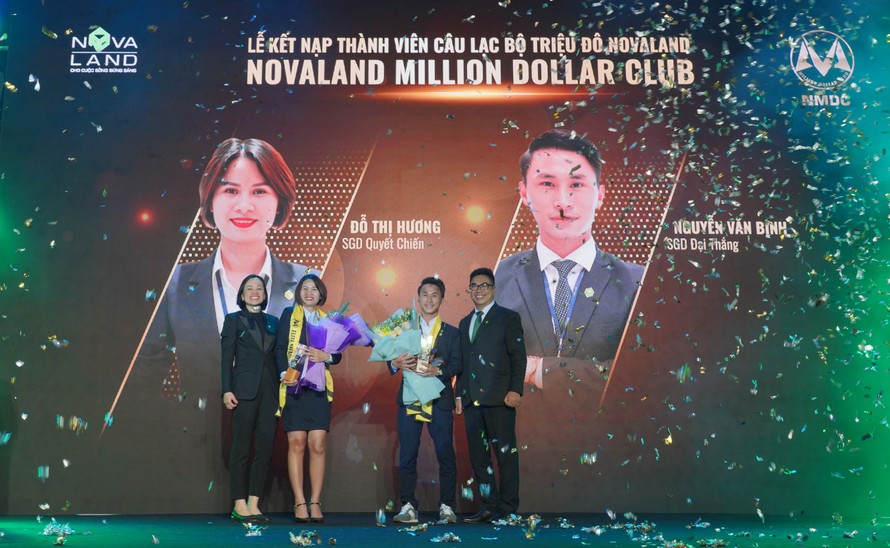 Lễ kết nạp thành viên đầu tiên của Câu lạc bộ triệu đô Novaland