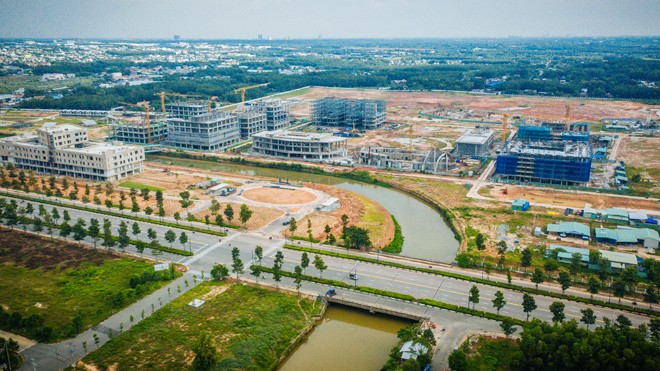 Trường Đại học Việt Đức quy mô lên đến 50 ha đang được xây dựng