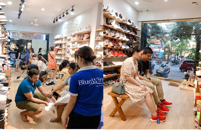 Giày thể thao Bluewind chiếm trọn con tim giới trẻ Hà Thành