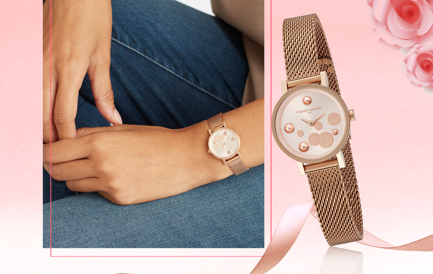 Một chiếc đồng hồ trẻ trung, thanh lịch àm DOJI Watch phân phối không chỉ làm nổi bật các đường nét mềm mại mà còn giúp phụ nữ cảm thấy tự tin hơn và quý phái hơn