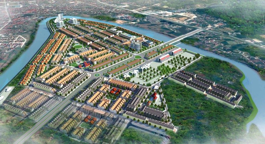Phối cảnh dự án Khu đô thị mới Mai Pha – Lạng Sơn