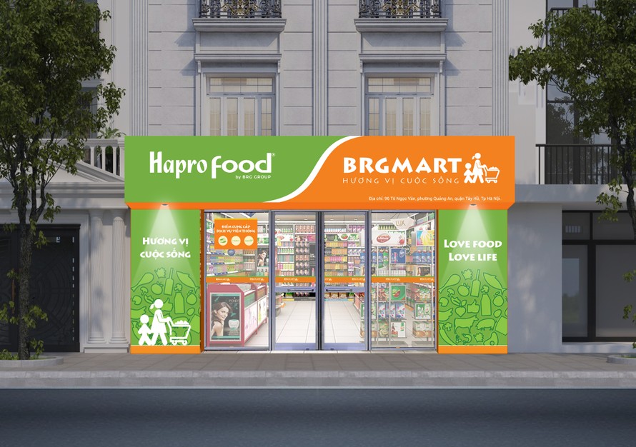 BRG mở thêm 10 cửa hàng Hapro Food phục vụ mua sắm hàng hóa ở thủ đô