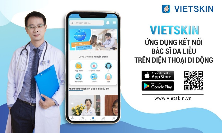 VietSkin - Tư vấn và khám da liễu trực tuyến đầu tiên tại Việt Nam
