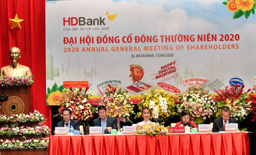 HDBank tăng trưởng bền vững, chuyển đổi số, chất lượng tài sản, an toàn hoạt động