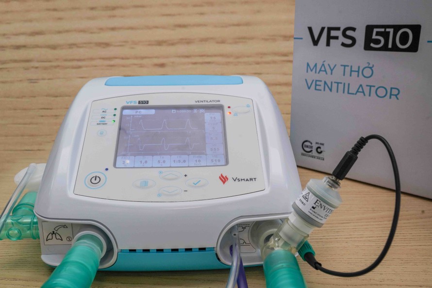 Bộ y tế cấp sổ lưu hành cho máy thở Vsmart VFS-510