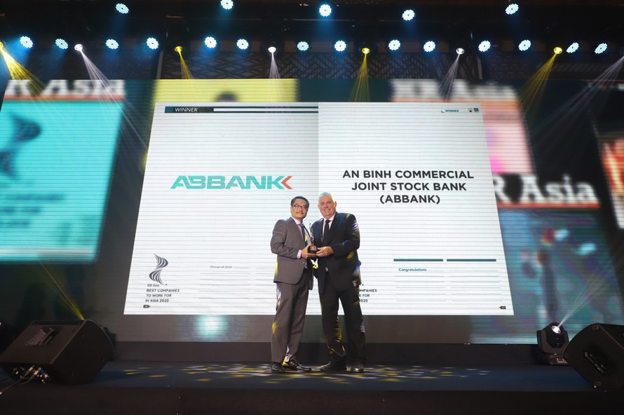 ABBank nhận giải thưởng nơi làm việc tốt nhất Châu Á năm 2020