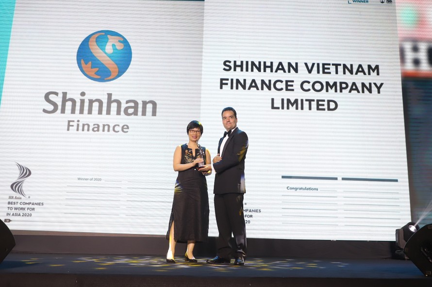 Shinhan Finance là một trong những nơi làm việc tốt nhất Châu Á năm 2020 theo HR Asia