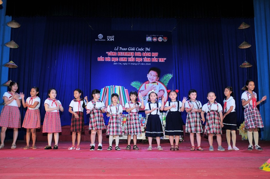 Cuộc thi nhận được sự hưởng ứng tích cực của các em học sinh