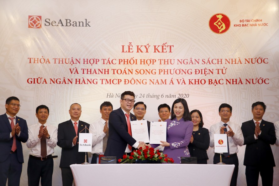Seabank và KBNN ký thỏa thuận phối hợp thu ngân sách và thanh toán song phương điện tử