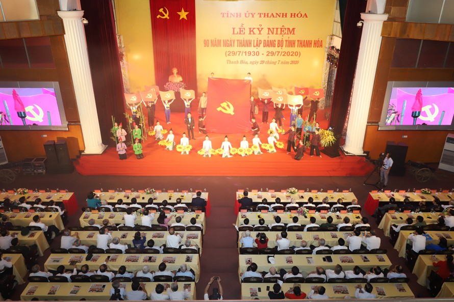Kỷ niệm 90 ngày thành lập Đảng bộ tỉnh Thanh Hoá