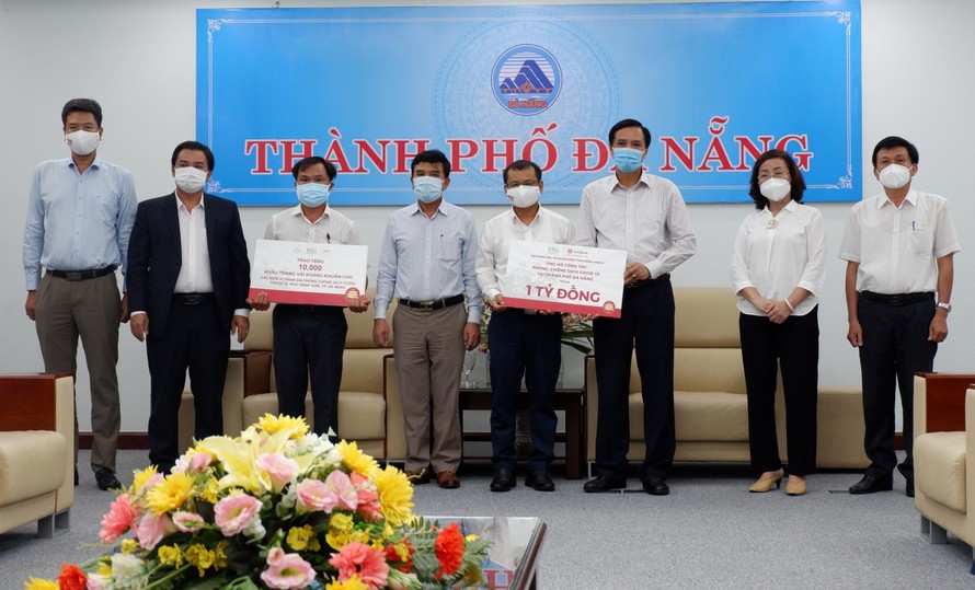 BRG và Seabank ủng hộ 1 tỷ đồng và 20.000 khẩu trang kháng khuẩn cho Đà Nẵng chống dịch