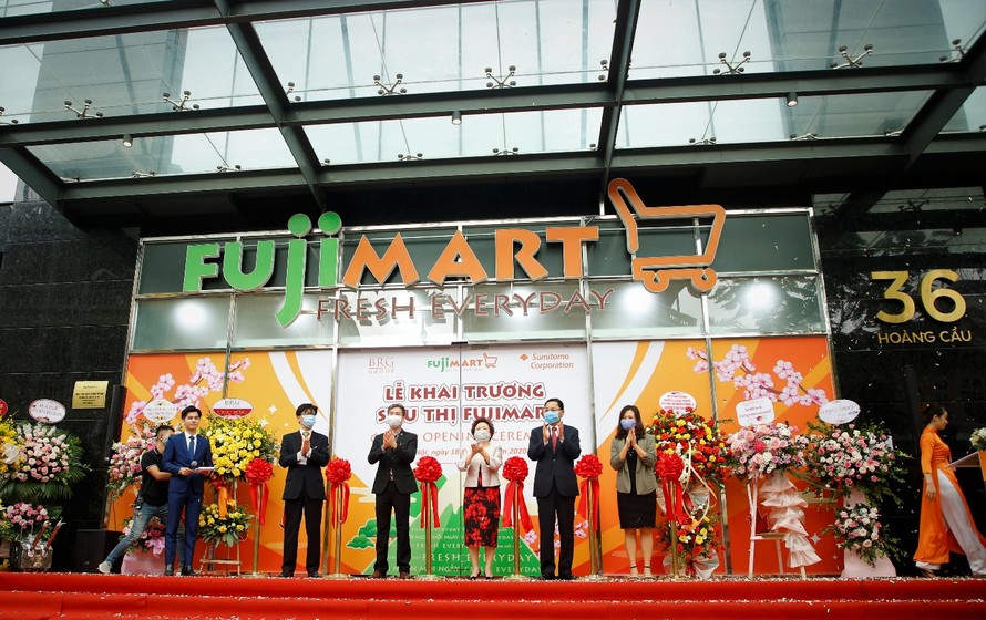 Siêu thị FujiMart thứ 2 chính thức được khai trương tại 36 Hoàng Cầu, Hà Nội