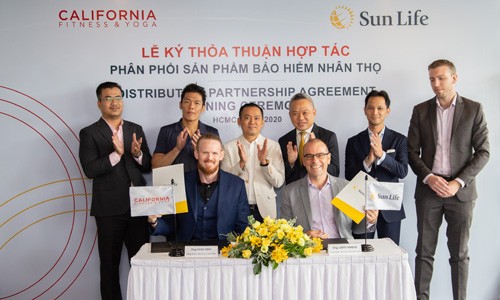 Sun Life Việt Nam và California Fitness & Yoga ký kết hợp tác 
