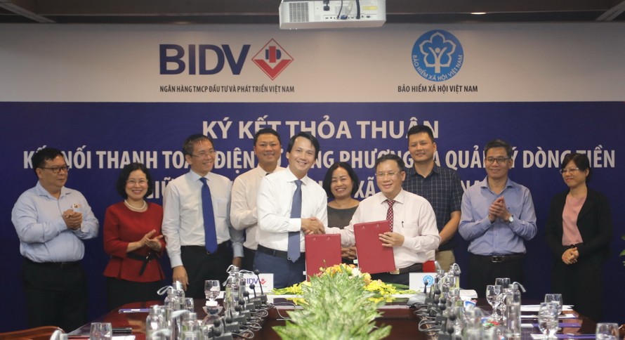 BIDV và Bảo hiểm Xã hội Việt Nam ký kết Thỏa thuận kết nối điện tử song phương 