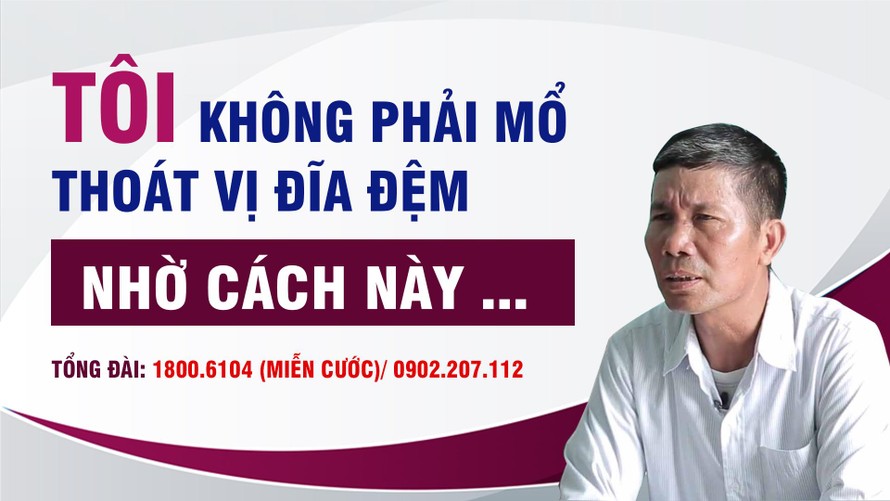 Ông Thường khổ sở vì thoái hóa đốt sống, thoát vị đĩa đệm L4/5, phình đĩa đệm