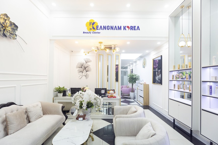 Viện sắc đẹp Keangnam Korea với cơ sở vật chất khang trang, trang thiết bị hiện đại