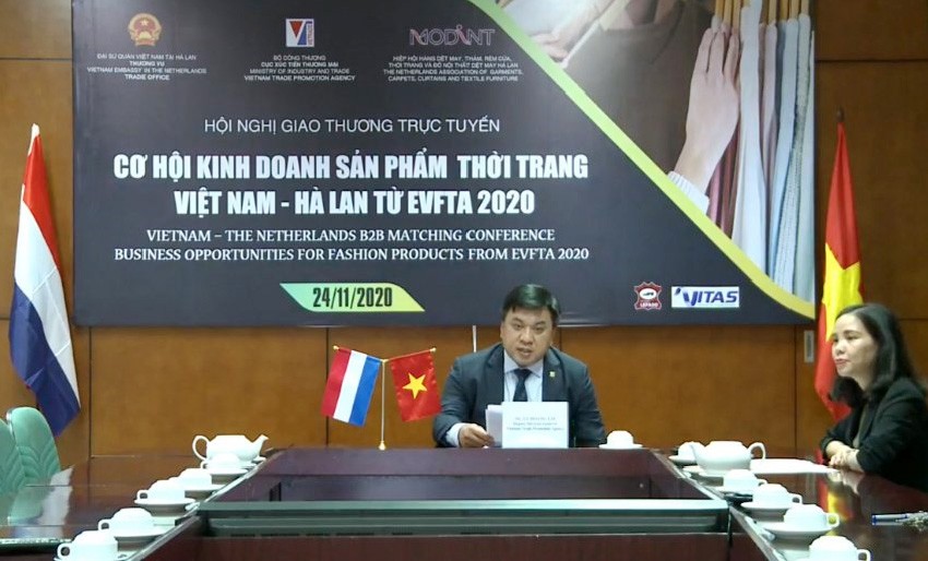 Ông Lê Hoàng Tài, Phó Cục trưởng Cục XTTM chia sẻ tại hội nghị
