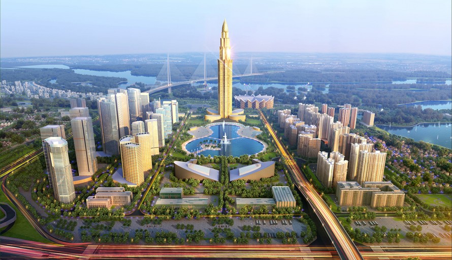 Phối cảnh Dự án Thành phố Thông minh phía Bắc Hà Nội