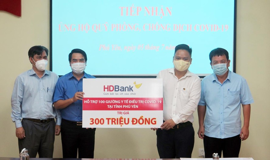 HDBank tặng 100 giường y tế cho tỉnh Phú Yên