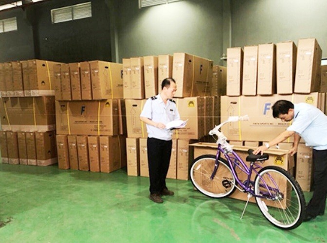 Trên 3.500 xe đạp Trung Quốc giả nguồn gốc Việt Nam xuất khẩu đi Mỹ