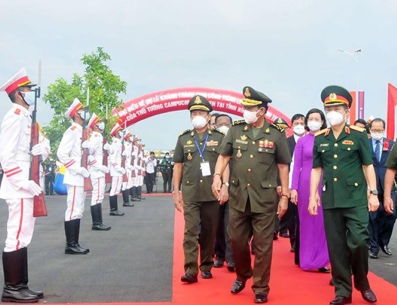 Khánh thành cụm công trình lưu niệm Hành trình cứu nước của Thủ tướng Campuchia Hun Sen