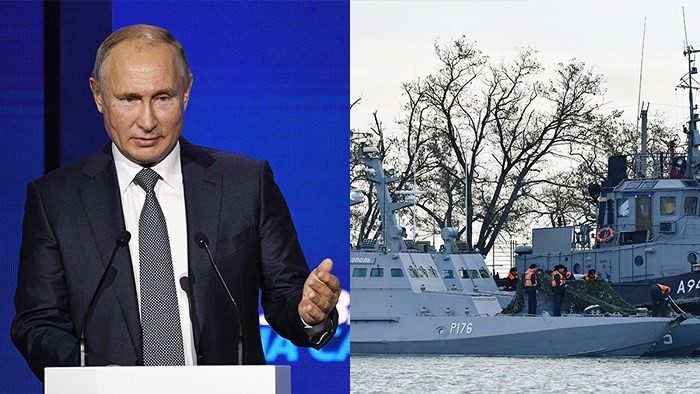 Tổng thống Putin cảnh báo Ukraine phải chịu trách nhiệm cho sự leo thang căng thẳng ở eo biển Kerch
