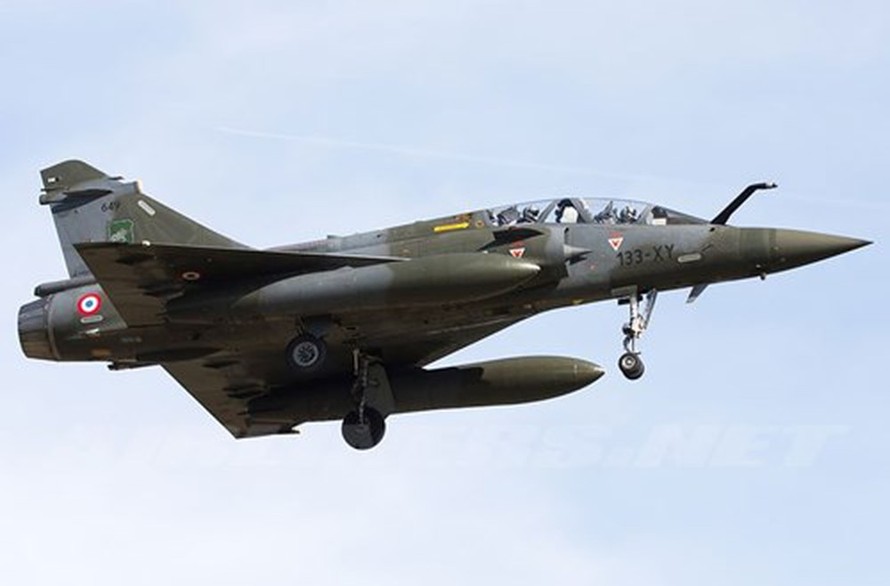 Máy bay tiêm kích đa nhiệm Mirage 2000D của Không quân Pháp