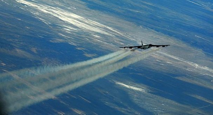  Máy bay ném bom chiến lược B-52 của Hoa Kỳ. Ảnh: Flickr/ AF GlobalStrike