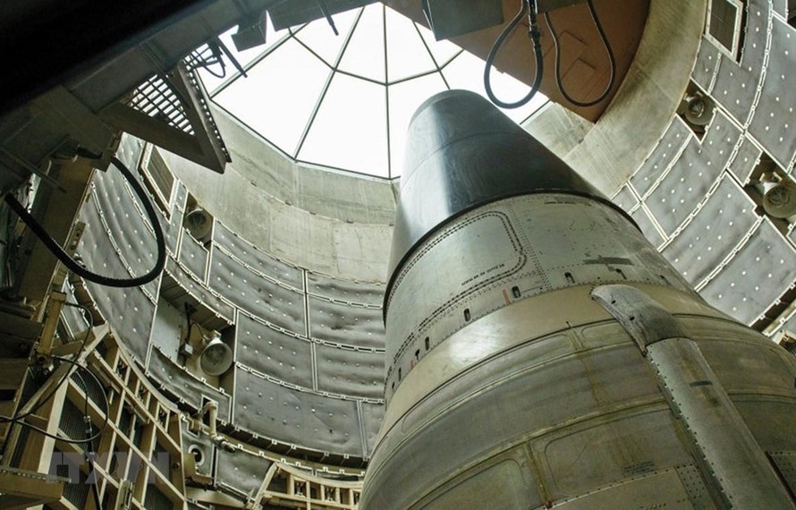 Tên lửa liên lục địa mang đầu đạn hạt nhân Titan II của Mỹ. Ảnh: Sputnik