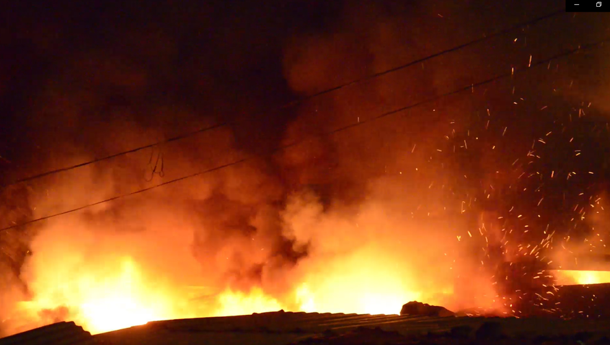 Bình Phước: Chợ Bình Long bất ngờ bốc cháy