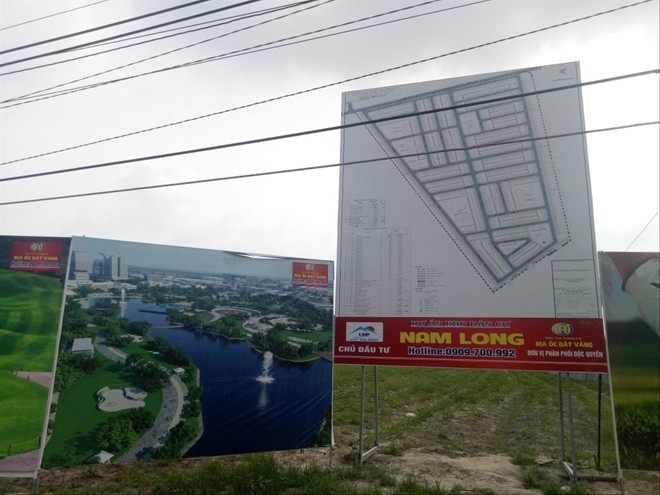 Dự án khu dân cư Nam Long bán đất trái quy định