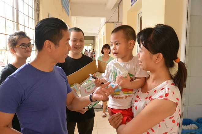 Anh Phan Ty kêu gọi kiều bào hỗ trợ công tác từ thiện ở Việt Nam