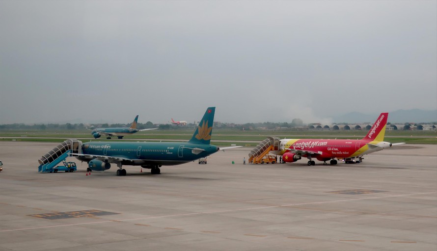 Một số sân bay lớn đang quá tải, cản trở sự phát triển của doanh nghiệp hàng không Ảnh: Phạm Thanh